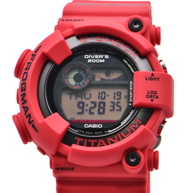 [返品OK] カシオ メンズ GW-8230NT-4JR G-SHOCK フロッグマン 30周年記念モデル タフソーラー ソーラー充電 クオーツ 腕時計【中古】【送料無料】