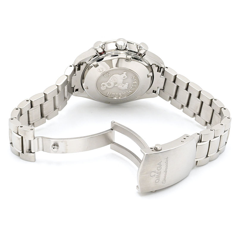 [3年保証/返品OK] オメガ メンズ スピードマスターデイト 3211.30 箱保 クロノグラフ カレンダー シルバー文字盤 自動巻き 腕時計【中古】【送料無料】