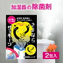 [楽天1位] [送料無料] さよならザッキーン 2包入り 公式 加湿器 除湿機 除菌剤 タンク除菌 給水タンク カビ ヌメリ 臭い 除菌 加湿器病 タンク掃除 掃除 ニオイ取り ヨウ素 抗菌 消臭 レジオネラ菌 さよならダニー