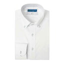 ワイシャツ 形態安定 長袖 白 ホワイト ドビー スリム 細身 シャツハウス メンズ ドレスシャツ 24FA