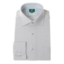 ノンアイロン 吸水速乾 スリムフィット ワイドカラー ニット ストレッチ ネイビー メンズ シャツ おしゃれ