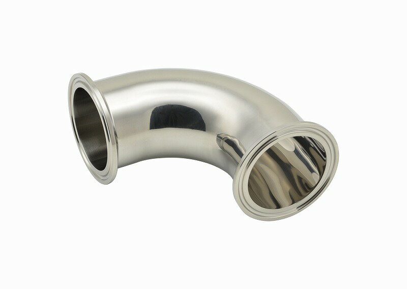 GAONA ガオナ KAKUDAI カクダイ 【GA-JK157】 両ヘルールエルボ 8A サニタリー配管 SUS316L