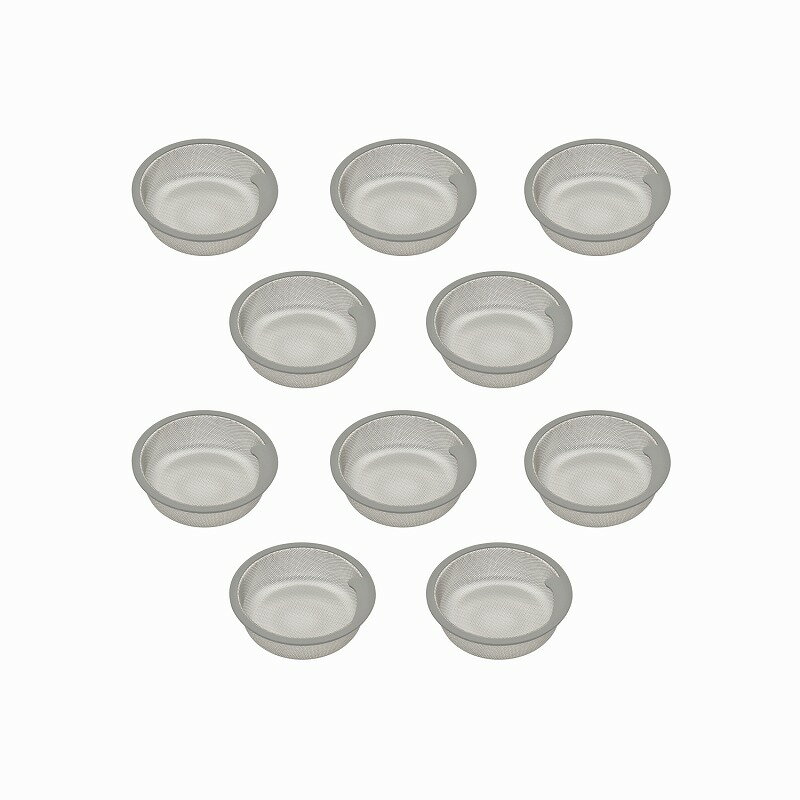 GAONA ガオナ KAKUDAI カクダイ 【GA-PB112】 浅型ゴミ受け 14.4センチ ステンレス製 シンク 10個入