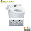 INAX LIXIL 【CW-PC12-CK-UR-TU】 シャワートイレスリムタイプ シャワートイレ+大型埋込リモコン100V式セット 色:BW1 受注生産品...