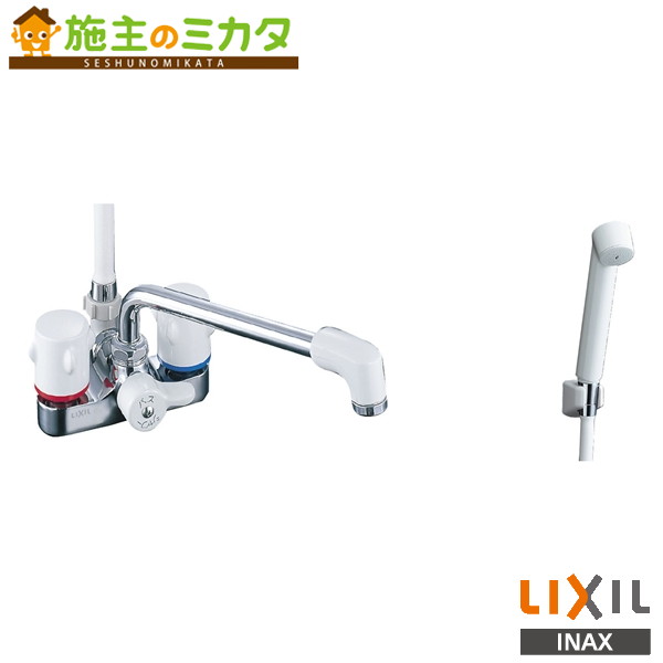 乐天商城 - INAX LIXIL 【BF-M606】 水栓金具 2ハンドル混合水栓 混合栓 ミーティス リクシル