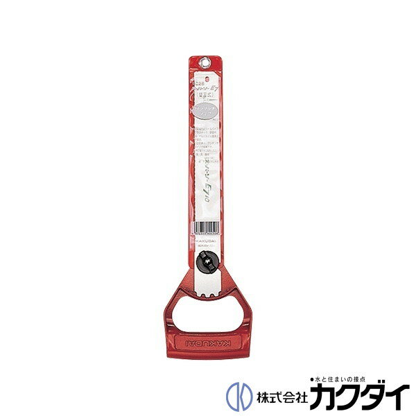 カクダイ KAKUDAI【6025】スーパーソーE7 替刃式 ノコギリ