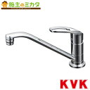 KVK 【KM5011UT】 取付穴兼用型・流し台用シングルレバー式混合栓 混合水栓 キッチン