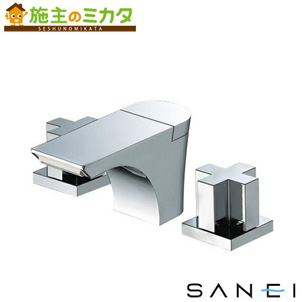 三栄水栓 SANEI 【K5580P-13】 ツーバルブ洗面混合栓 混合水栓