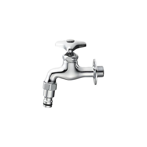 三栄水栓 SANEI【Y306K-13】散水用横水栓