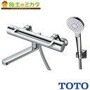 TOTO 壁付サーモスタット混合水栓【TBV03416J】コンフォートウエーブ(めっき) スパウト170mm 蛇口