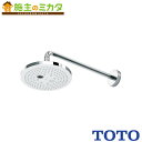 TOTO オーバーヘッドシャワー コンフォートウエーブ/ウォームピラー 【TBW01004J】ホテル用 埋め込み形シャワー 受注生産品