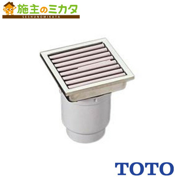 樂天商城 - TOTO 浴室排水ユニット 非防水層タイプ(縦引きトラップ) 樹脂製グレーチング 【EWB620SR】※ 150角タイル用