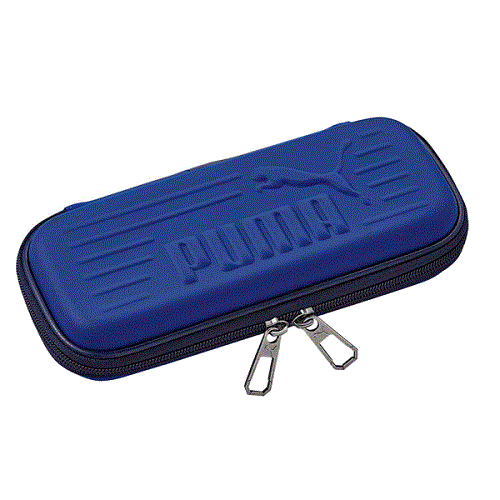 PUMA/セミハードペンケース/人気/かっこいいモデル/青/頑丈/割れない/プーマ/PM231BL/