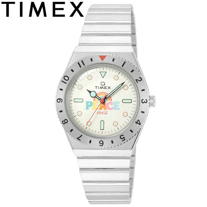 タイメックス TIMEX 腕時計 コカ・コーラ コラボレーションモデル キュータイメックス Q TIMEX クォーツ 38mm TW2V25800 正規品 送料無料