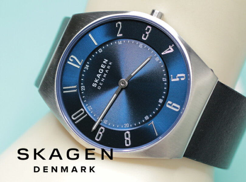 【先着でSKAGENコットンメッシュバッグをプレゼント】 スカーゲン SKAGEN 腕時計 グレーネン ウルトラスリム Grenen ULTRASLIM SKW6826 クォーツ 37ミリ 2針 ステンレスケース レザー 北欧 シンプル 正規品 送料無料