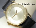 【在庫処分SALE価格】 TID Watches ティッド ウォッチズ 腕時計 シンプルなデザインに上質な大人の雰囲気が魅力! 定価30800円(時計23100...