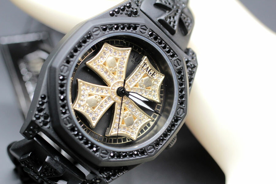 ヴォルテージ VOLTAGE 腕時計 スピナーウォッチ メタルブレスレット 日本製ムーブメント搭載 メンズ ファッション VO-029B-02M 正規品 送料無料