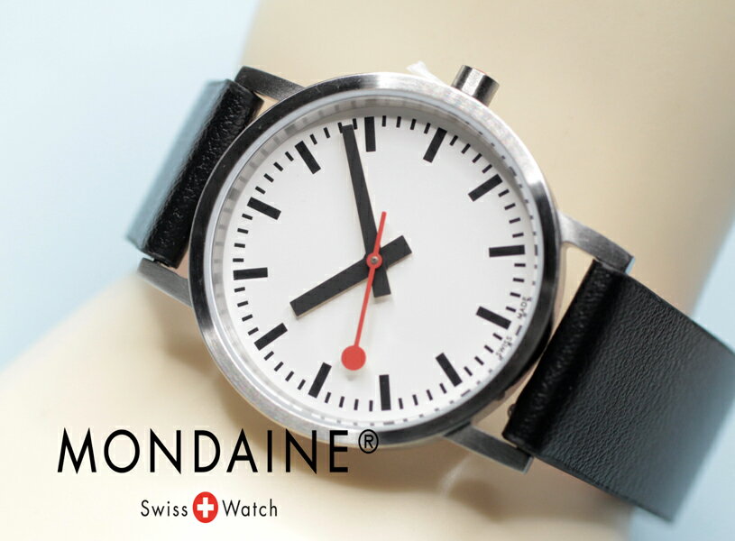 MONDAINE モンディーン クラシック ピュア 30ミリブランドロゴ無しモデル 鉄道時計 A658.30323.16OMV 正規品 送料無料