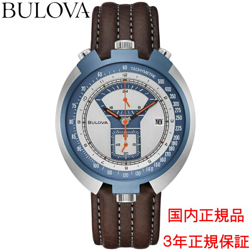 ブローバ 腕時計 メンズ ブローバ BULOVA 腕時計 アーカイブシリーズ パーキングメーター クロノグラフ 世界限定5000本モデル 98B390 国内正規品 メーカー3年間保証 送料無料
