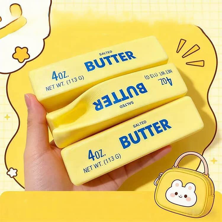 おもちゃ 【2個セット】スクイーズ 大きめ 【2個セット】スクイーズ 握る スクイーズ バター 大人 低反発 13cm 触感 ストレス解消 グッズ 減圧おもちゃ 柔らかい 粘土 風 癒し かわいい もちもち 子供 オフィス 持ち運び クリスマス プレゼント e-shop55-10009267 EK-shop楽天市場店 サンプル画像2