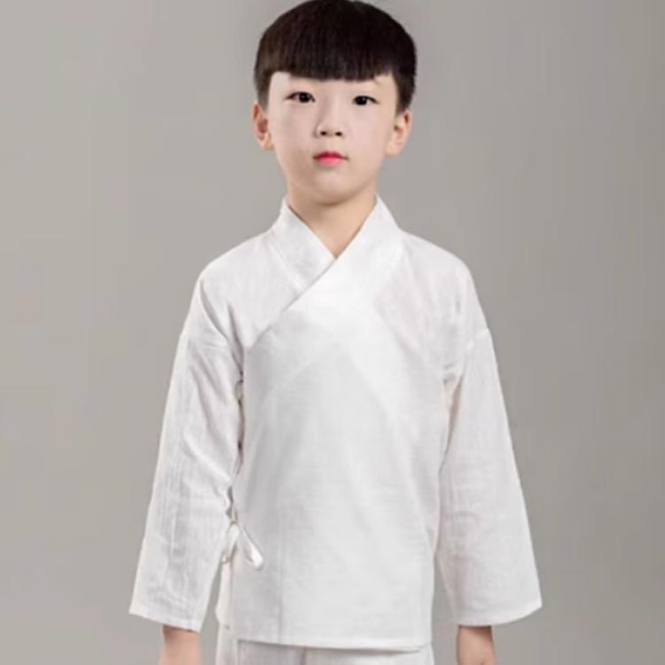 キッズ 通年用 子供服 長襦袢 半衿付き 女の子 男の子 洗える 子供用 肌襦袢 ジュ...