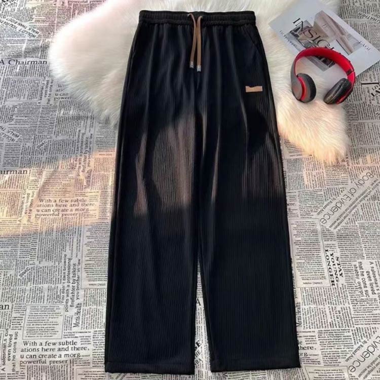 カジュアルパンツ メンズ ロングパンツ 秋 ストレートパンツ 薄手 夏 ワイドパンツ 涼しい 大きいサイズ 夏 接触冷感 ゆったり 春 アイスシルクパンツ アイスシルクパンツ ボトムス ガウチョパンツ 部屋着 スポーツ 無地 カジュアル おしゃれ 送料無料