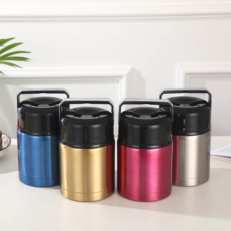 スープジャー 800ml 1000ml 1200ml ステンレス 大容量 保温 保冷 お弁当 ランチジ...