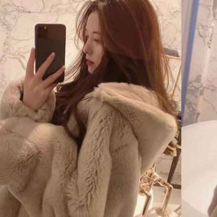 フード付き 防寒 と の 2タイプ コート レディース ファーブルゾン フェイクファー ブルゾン ファーコート エコファー パーカー ハイネック アウター ハイネック モコモココート ボアパーカー フリースジャケット 厚手 体型カバー