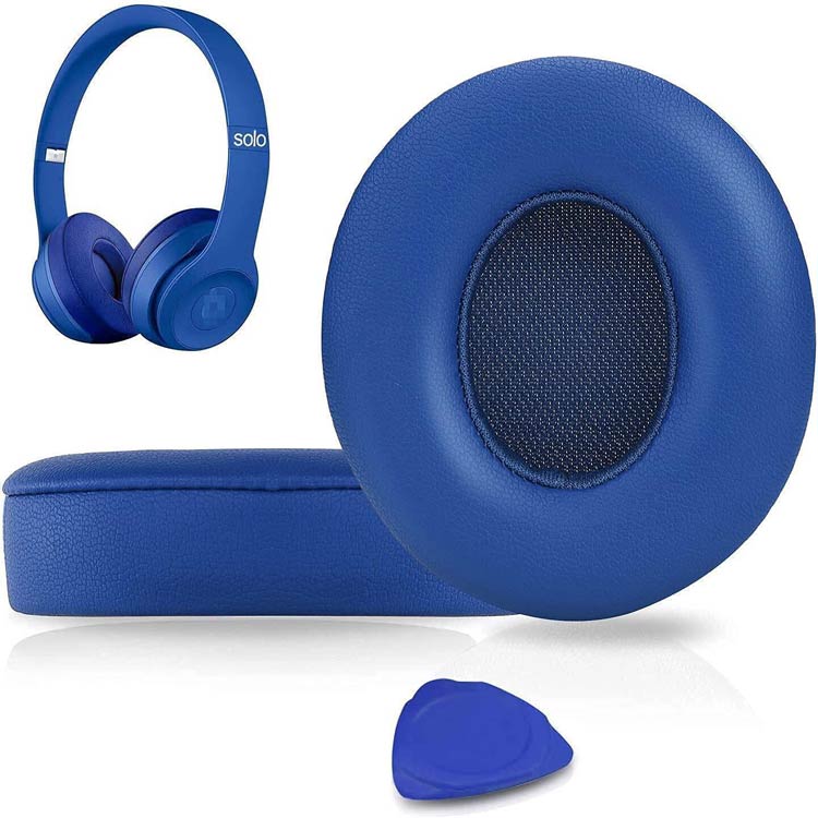 beats イヤーパッド イヤーパッド イヤーパッド 耳パッド 汎用 1ペア/2個 Solo 2/Solo 3 交換 beats Beats イヤークッション beats イヤーパッド solo ヘッドホンパッド beats プロテインレザー 経年劣化 密閉型 Beats Solo 2/Solo
