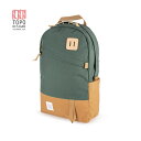 TOPO DESIGNS トポデザイン Daypack Classic デイパック クラシック Forest/Khaki フォレスト カーキ Backpack バックパック アウトドア カジュアル パソコン収納 リュック メンズ レディース