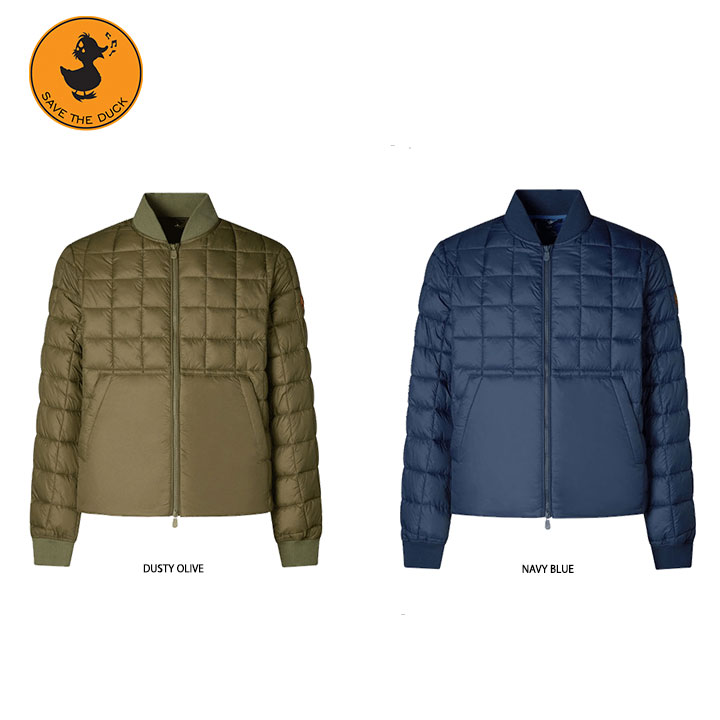 Save The Duck   å MENS LAZAR QUILTED BOMBER JACKET 󥺥ȥܥС㥱å 奢 ȥɥ 㥱å  