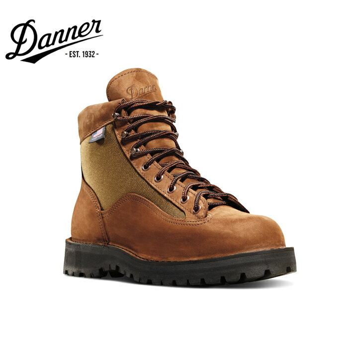 ダナー Danner ダナーライト2 Danner Light II ブーツ メンズ MADE IN USA ブラウン 33000 Dワイズ アウトドア ハイキング ファッション