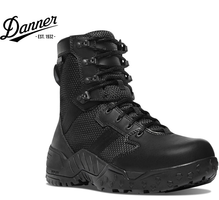 ダナー Danner Scorch Side-Zip 8" Black Danner Dry アウトドア ハイキング ファッション