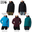 Mountain Hardwear マウンテンハードウェア Womens Stretchdown Hoody フーディー ジャケット ダウン ダウンジャケット 長袖 アウトドア 登山 長距離 ハイキングトレッキング キャンプ グランピング フェス 女性用 レディース