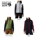 Mountain Hardwear マウンテンハードウェア Womens Deloro Down Vest ベスト ダウンベスト アウトドア 登山 長距離 ハイキングトレッキング キャンプ グランピング フェス 女性用 レディース