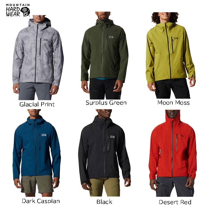 Mountain Hardwear マウンテンハードウェア Mens Stretch Ozonic Jacket ジャケット 長袖 アウトドア 登山 長距離 ハイキングトレッキング キャンプ グランピング フェス 1