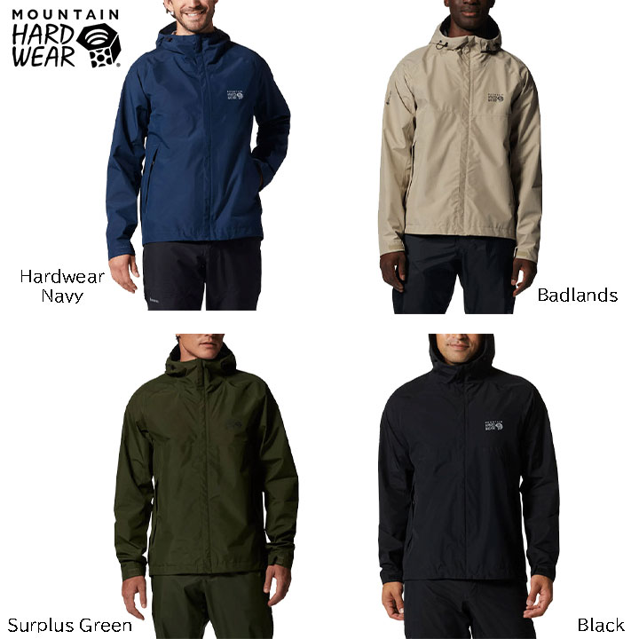 Mountain Hardwear マウンテンハードウェア Mens Exposure/2 GORE-TEX Paclite Jacket ジャケット 撥水 防水 ウォータープルーフ アウトドア 登山 長距離 ハイキングトレッキング キャンプ グランピング フェス