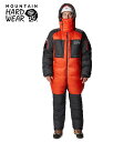 Mountain Hardwear マウンテンハードウェア Mens Absolute Zero Suit ダウンワンピース ダウンスーツ アウトドア 登山 長距離 ハイキングトレッキング キャンプ グランピング フェス