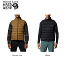 Mountain Hardwear マウンテンハードウェア Mens Deloro Down Vest ベスト ダウンベスト アウトドア 登山 長距離 ハイキングトレッキング キャンプ グランピング フェス