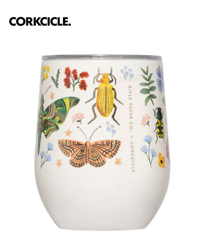 樂天商城 - 【送料無料】CORKCICLE コークシクル Mug - 16oz Rifle Paper - Peacock Blue コップ 水筒 おしゃれ マイボトル 保冷 保温 軽量 ステンレスボトル おしゃれ アウトドア レジャー キャンプ グランピング