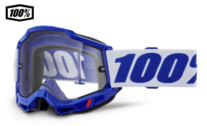 樂天商城 - 【送料無料】100％ ワンハンドレットパーセント ACCURI 2 Enduro Moto ブルー/ホワイト　モトクロス　ゴーグル　1s1s50015-00007