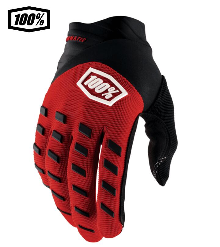 樂天商城 - 【送料無料】 【子ども用】100％ ワンハンドレットパーセント AIRMATIC Youth モトクロス／MTB用グローブ　Red/Black　1s10001-00008