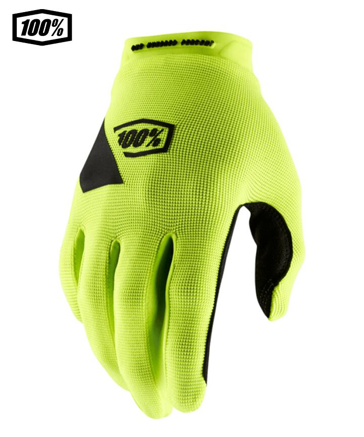 樂天商城 - 【送料無料】100％ ワンハンドレットパーセント RIDECAMP モトクロス／MTB用グローブ　Fluo Yellow　1s10011-00010