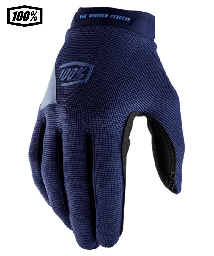 樂天商城 - 【送料無料】100％ ワンハンドレットパーセント RIDECAMP Womens モトクロス／MTB用グローブ　Navy/Slate　1s10013-00016