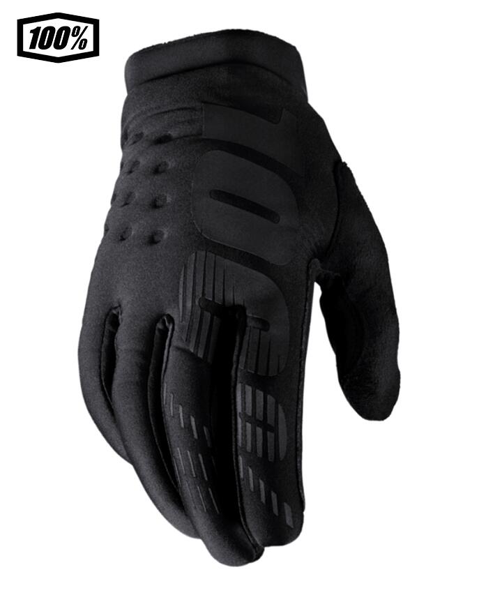 樂天商城 - 【送料無料】 【子ども用】100％ ワンハンドレットパーセント BRISKER Youth モトクロス／MTB用グローブ　Black/Grey　1s10016-004-10
