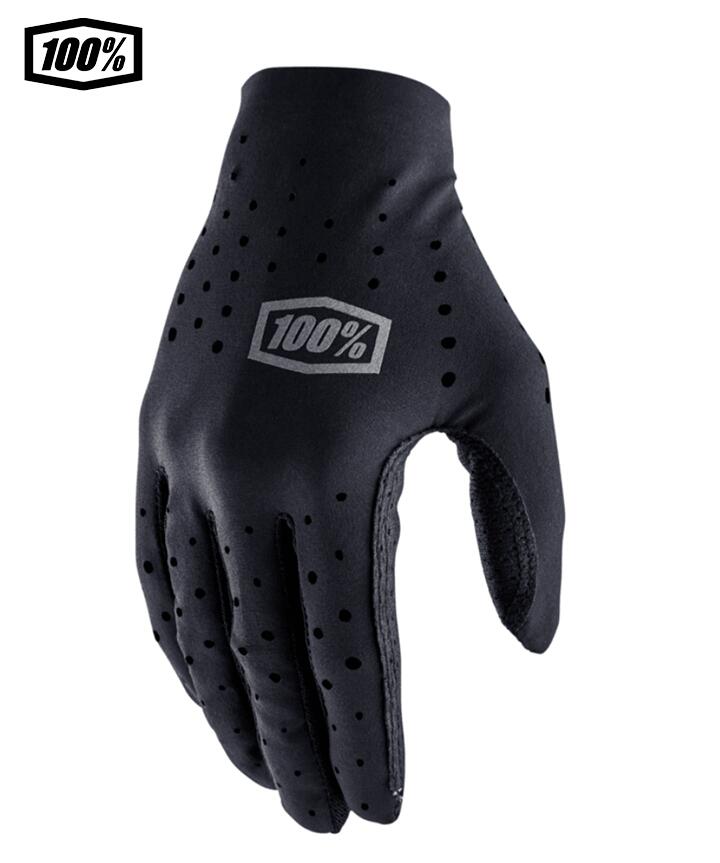 樂天商城 - 【送料無料】100％ ワンハンドレットパーセント SLING Womens サイクリング／MTB用グローブ　Black　1s10020-00001