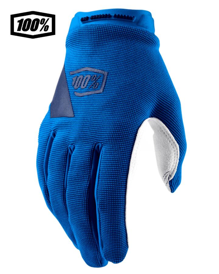 樂天商城 - 【送料無料】100％ ワンハンドレットパーセント RIDECAMP Womens モトクロス／MTB用グローブ　Blue　1s11018-002