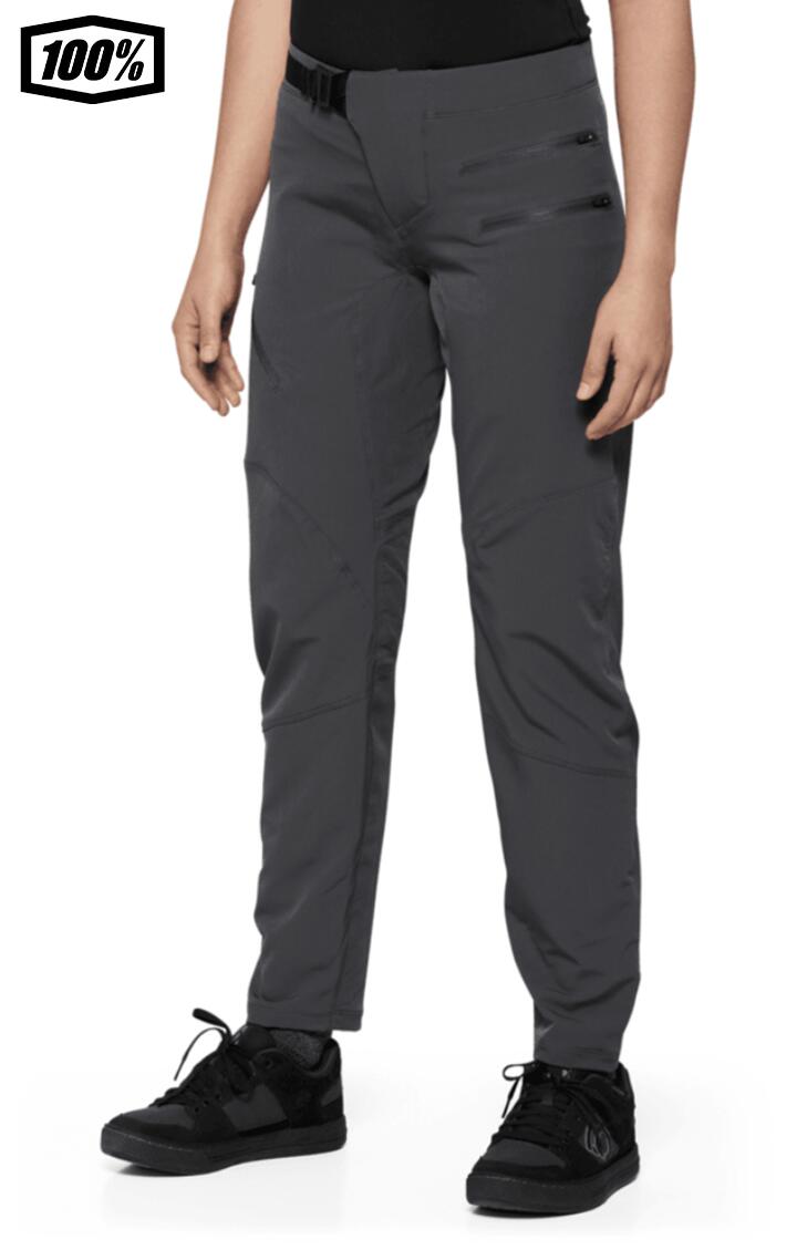 【送料無料】 100％ ワンハンドレットパーセント AIRMATIC Womens 長ズボン Charcoal 女性用 1s40026-00004