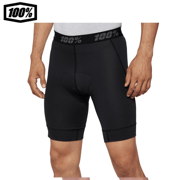 【送料無料】 100％ ワンハンドレットパーセント RIDECAMP Liner Shorts ライナーショーツ Black 半ズボン 1s40030-00000