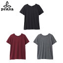 prAna プラナ Alpenglow Short Sleeve アルペングロー ショートスリーブ ヨガ ピラティス クライミング アクティビティ 運動着 レディース 女性用